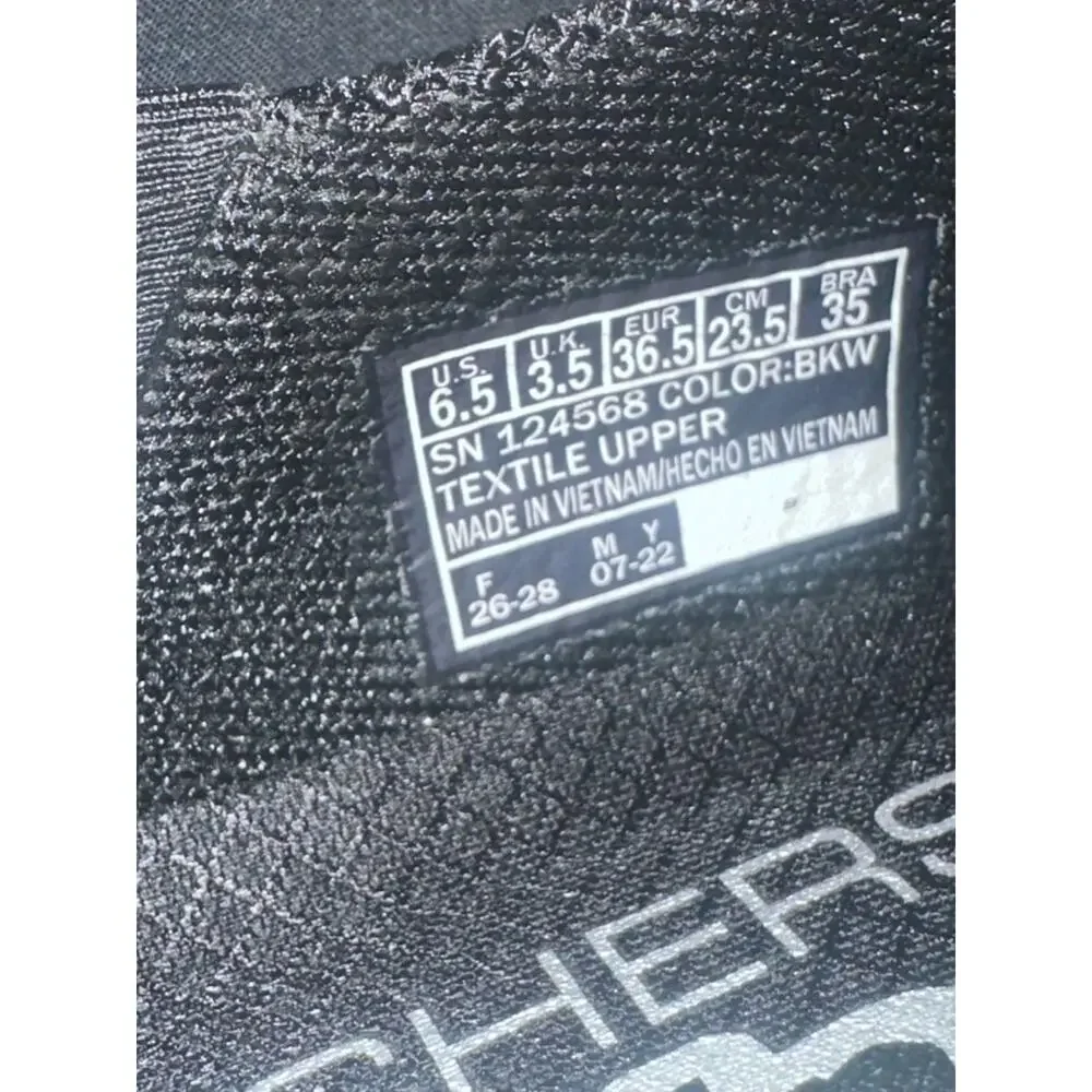 No.04 Skechers Go Walk 6 Lovely Day Slip-ins Women's Sneakers 124568/BKW